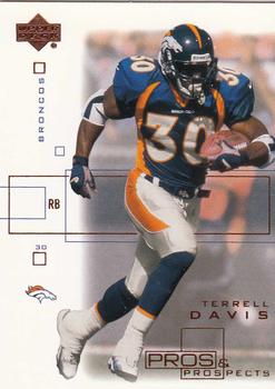 2001 Upper Deck Pros & Prospects #26 Terrell Davis Front
