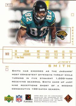 2001 Upper Deck Pros & Prospects #41 Jimmy Smith Back