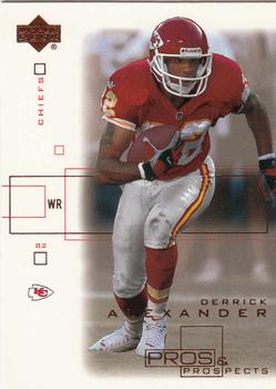 2001 Upper Deck Pros & Prospects #44 Derrick Alexander Front
