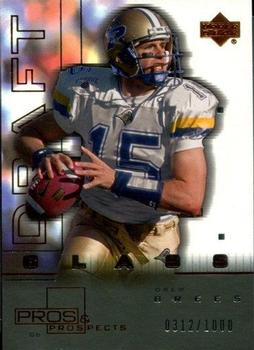 2001 Upper Deck Pros & Prospects #95 Drew Brees Front