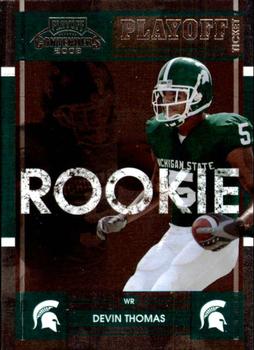 2008 Playoff Contenders - College Rookie Ticket Playoff Ticket #9 Devin Thomas Front