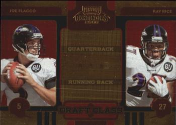 2008 Playoff Contenders - Draft Class #4 Joe Flacco / Ray Rice Front