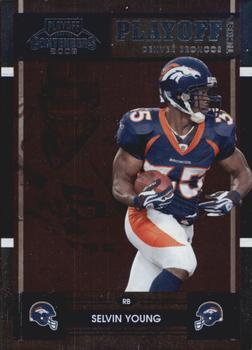 2008 Playoff Contenders - Playoff Ticket #32 Selvin Young Front