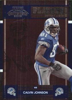 2008 Playoff Contenders - Playoff Ticket #36 Calvin Johnson Front