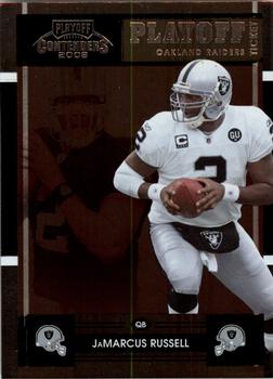 2008 Playoff Contenders - Playoff Ticket #71 JaMarcus Russell Front