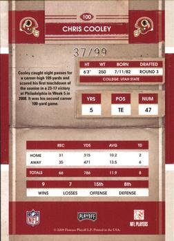 2008 Playoff Contenders - Playoff Ticket #100 Chris Cooley Back