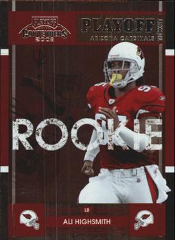 2008 Playoff Contenders - Playoff Ticket #102 Ali Highsmith Front