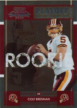 2008 Playoff Contenders - Playoff Ticket #117 Colt Brennan Front