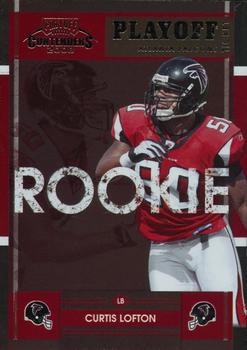 2008 Playoff Contenders - Playoff Ticket #119 Curtis Lofton Front