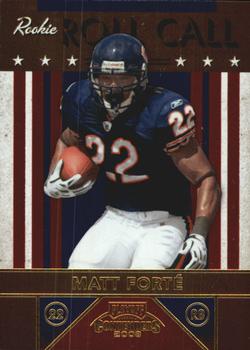 2008 Playoff Contenders - Rookie Roll Call #14 Matt Forte Front
