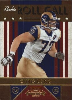 2008 Playoff Contenders - Rookie Roll Call #27 Chris Long Front