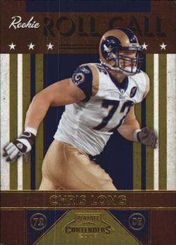 2008 Playoff Contenders - Rookie Roll Call Gold #27 Chris Long Front