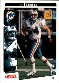 2001 Upper Deck Victory #178 Zach Thomas Front