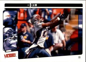2001 Upper Deck Victory #204 Ty Law Front