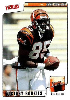 2001 Upper Deck Victory #386 Chad Johnson Front