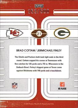 2008 Playoff Contenders - Round Numbers #21 Brad Cottam / Jermichael Finley Back