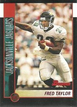 2002 Bowman #98 Fred Taylor Front