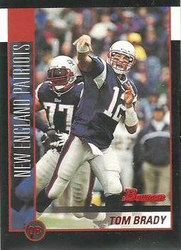 2002 Bowman #99 Tom Brady Front