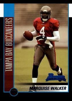 2002 Bowman #128 Marquise Walker Front