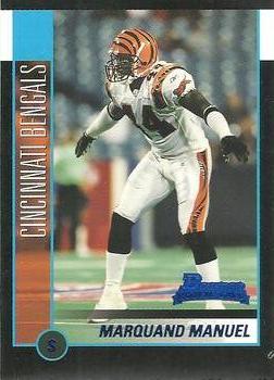 2002 Bowman #202 Marquand Manuel Front