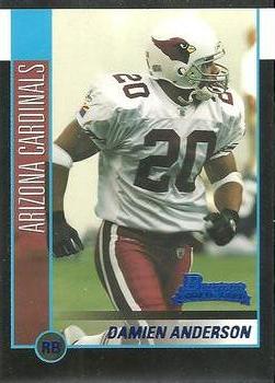2002 Bowman #208 Damien Anderson Front
