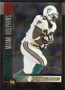2002 Bowman Chrome #105 Ricky Williams Front