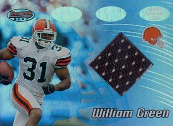 2002 Bowman's Best #100 William Green Front