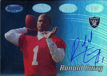 2002 Bowman's Best #160 Ronald Curry Front
