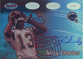 2002 Bowman's Best #165 Terry Charles Front