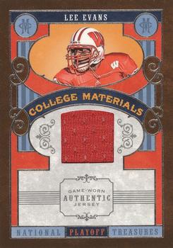 2008 Playoff National Treasures - College Material #1 Lee Evans Front