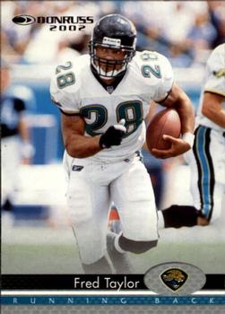 2002 Donruss #86 Fred Taylor Front