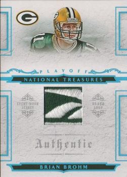 2008 Playoff National Treasures - Rookie Brand Logos #113 Brian Brohm Front