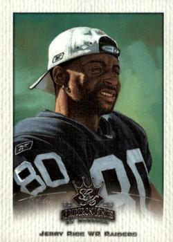 2002 Donruss Gridiron Kings #69 Jerry Rice Front