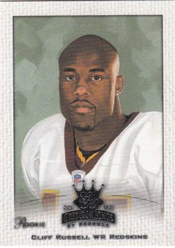 2002 Donruss Gridiron Kings #132 Cliff Russell Front