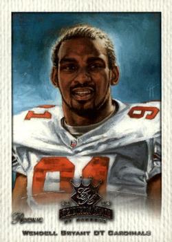 2002 Donruss Gridiron Kings #142 Wendell Bryant Front