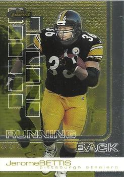 2002 Finest #21 Jerome Bettis Front