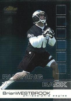 2002 Finest #102 Brian Westbrook Front