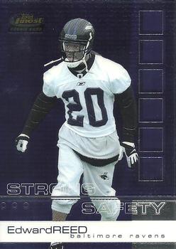 2002 Finest #109 Ed Reed Front