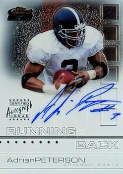 2002 Finest #135 Adrian Peterson Front
