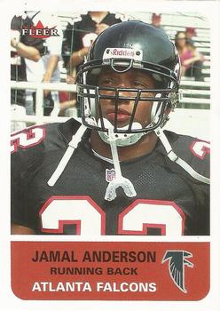 2002 Fleer #11 Jamal Anderson Front
