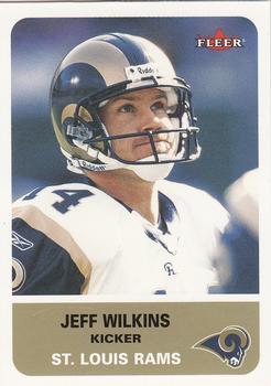 2002 Fleer #15 Jeff Wilkins Front