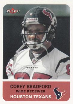2002 Fleer #31 Corey Bradford Front