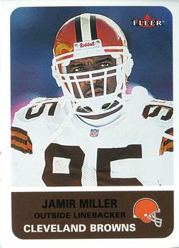 2002 Fleer #32 Jamir Miller Front