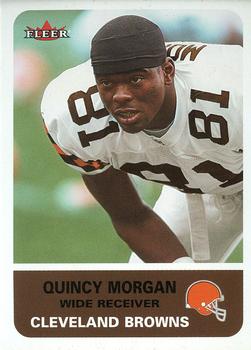 2002 Fleer #39 Quincy Morgan Front
