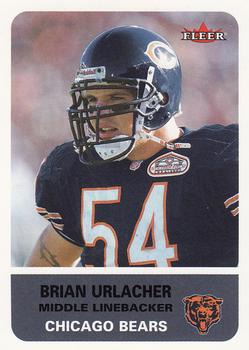 2002 Fleer #42 Brian Urlacher Front