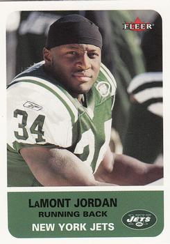 2002 Fleer #57 LaMont Jordan Front