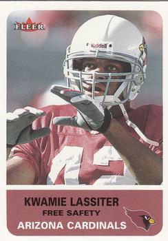 2002 Fleer #77 Kwamie Lassiter Front