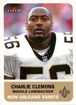 2002 Fleer #80 Charlie Clemons Front