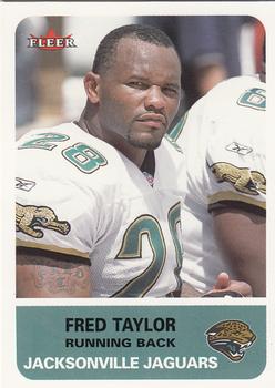 2002 Fleer #98 Fred Taylor Front