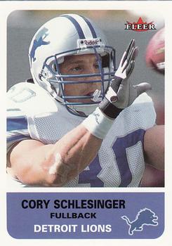 2002 Fleer #112 Cory Schlesinger Front
